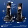 Panasonic KX-TGB612 Teléfono Inalámbrico Digital, Unidad Base y 2 Auriculares Identificador Y Bloqueador de Llamadas, Volumen