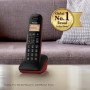 Panasonic KX-TGB612 Teléfono Inalámbrico Digital, Unidad Base y 2 Auriculares Identificador Y Bloqueador de Llamadas, Volumen