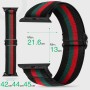 SITAFU Correa Compatible con Apple Watch Correa 38mm 40mm 41mm Pulsera de Nylon Elástica Hombres Mujeres - Correas de Repuesto