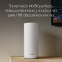 NETGEAR Orbi Mesh WiFi 6 Satellite adicional RBS750, Añade hasta 175 m² de cobertura, AX4200 (hasta 4.2 Gbps)