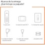 Gigaset E290 - Teléfono DECT Inalámbrico - Botones Grandes - Pantalla Iluminada en Blanco y Negro - Control de Volumen, Blanco