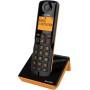 ALCATEL S280 - Teléfono inalámbrico DECT - Diseño Compacto - Pantalla Grande retroiluminada - Manos Libres - Bloqueo de Llamadas