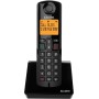 ALCATEL S280 - Teléfono inalámbrico DECT - Diseño Compacto - Pantalla Grande retroiluminada - Manos Libres - Bloqueo de Llamadas