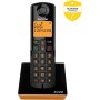 ALCATEL S280 - Teléfono inalámbrico DECT - Diseño Compacto - Pantalla Grande retroiluminada - Manos Libres - Bloqueo de Llamadas