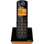 ALCATEL S280 - Teléfono inalámbrico DECT - Diseño Compacto - Pantalla Grande retroiluminada - Manos Libres - Bloqueo de Llamadas