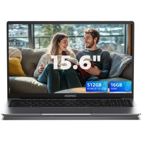 ACEMAGIC 2025 Ordenador Portátil In-Tel Twin Lake-N150(Supera al N5095/N4500) 16GB RAM 2666MHz-3200MHz 512GB SSD Expansión 2TB
