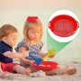 Lotvic Sifter Colador de juguete kit de juguete para playa arena nieve sólido sifter verano juegos de playa para niños pequeños
