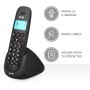 SPC Art – Teléfono Fijo inalámbrico con Pantalla iluminada, identificador de Llamadas, Manos Libres, Agenda, Modo Mute,