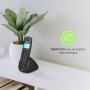 SPC Art – Teléfono Fijo inalámbrico con Pantalla iluminada, identificador de Llamadas, Manos Libres, Agenda, Modo Mute,