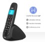 SPC Art – Teléfono Fijo inalámbrico con Pantalla iluminada, identificador de Llamadas, Manos Libres, Agenda, Modo Mute,