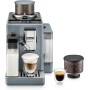 De'Longhi Rivelia EXAM440.35.BG, Cafetera Superautomática con Espumador de Leche Manual, Tamaño Compacto, 8 Recetas, Pantalla