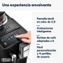 De'Longhi Rivelia EXAM440.35.BG, Cafetera Superautomática con Espumador de Leche Manual, Tamaño Compacto, 8 Recetas, Pantalla