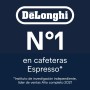 De'Longhi Rivelia EXAM440.35.BG, Cafetera Superautomática con Espumador de Leche Manual, Tamaño Compacto, 8 Recetas, Pantalla