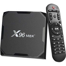 Android 9.0 TV Box 4GB RAM 32GB ROM, X96 MAX+ Android Box Amlogic S905X3 Quad-Core 2.4G + 5.8G WiFi Bluetooth 4.0 4K 60fps HDR