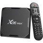 Android 9.0 TV Box 4GB RAM 32GB ROM, X96 MAX+ Android Box Amlogic S905X3 Quad-Core 2.4G + 5.8G WiFi Bluetooth 4.0 4K 60fps HDR