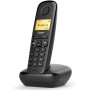 Gigaset A270 Duo - Dos Teléfonos DECT Inalámbrico - Pantalla Gráfica Iluminada - Manos Libres - Teclado fácil de usar, Negro