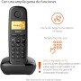 Gigaset A270 Duo - Dos Teléfonos DECT Inalámbrico - Pantalla Gráfica Iluminada - Manos Libres - Teclado fácil de usar, Negro