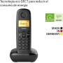 Gigaset A270 Duo - Dos Teléfonos DECT Inalámbrico - Pantalla Gráfica Iluminada - Manos Libres - Teclado fácil de usar, Negro