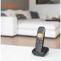 Gigaset A270 Duo - Dos Teléfonos DECT Inalámbrico - Pantalla Gráfica Iluminada - Manos Libres - Teclado fácil de usar, Negro
