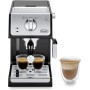 De'longhi - Cafetera de Bomba Tradicional para Espresso y Cappuccino, para Café Molido y Monodosis, 2 Tazas Simultáneamente,