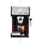 De'longhi - Cafetera de Bomba Tradicional para Espresso y Cappuccino, para Café Molido y Monodosis, 2 Tazas Simultáneamente,