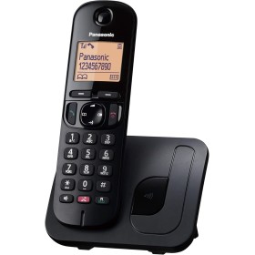 Panasonic KX-TGC250SPB Teléfono Inalámbrico Digital con Bloqueo De Llamadas No Deseadas, Pantalla Fácil De Leer, Altavoz Manos