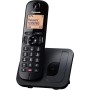 Panasonic KX-TGC250SPB Teléfono Inalámbrico Digital con Bloqueo De Llamadas No Deseadas, Pantalla Fácil De Leer, Altavoz Manos