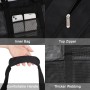 Czemo Bolsa de Playa Malla Grande Ligero con Cremallera 7 Bolsillos pequeños, de Picnic para Niñas, Reusable Shopping Bags para
