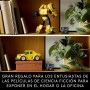 LEGO Icons Transformers Bumblebee Figura de Acción Articulada de Robot Coleccionable, Maqueta para Adultos, Kit de Construcción,