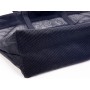 Czemo Bolsa de Playa Malla Grande Ligero con Cremallera 7 Bolsillos pequeños, de Picnic para Niñas, Reusable Shopping Bags para