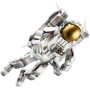LEGO Creator 3 en 1 Astronauta Espacial de Juguete Convertible en Figura de Perro o en Maqueta de Nave de Ataque, Regalo del