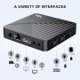 RUPA Android TV Box, 2025 Nuevo Android Box 13.0 mit RAM 2G ROM 16G WiFi6 Enternet 10/100M Bluetooth 5.0 USB3.0 Unterstützt 3D