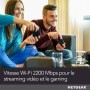 NETGEAR Repetidor Mesh WiFi 6 EAX15 | Amplificador de Señal Inalámbrica AX1800, | Cobertura hasta 100 m2 y 20 Dispositivos