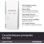 NETGEAR Repetidor Mesh WiFi 6 EAX15 | Amplificador de Señal Inalámbrica AX1800, | Cobertura hasta 100 m2 y 20 Dispositivos