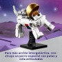 LEGO Creator 3 en 1 Astronauta Espacial de Juguete Convertible en Figura de Perro o en Maqueta de Nave de Ataque, Regalo del