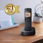 Panasonic KX-TGC310-Teléfono Fijo Inalámbrico, Negro (Versión español)