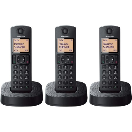 Panasonic KX-TGC310-Teléfono Fijo Inalámbrico, Negro (Versión español)