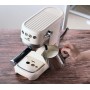 Senya cafetera Tasty Coffee Crema 20 bares, cafetera espresso y capuchino 1300W, Thermoblock, espumador de leche, apagado