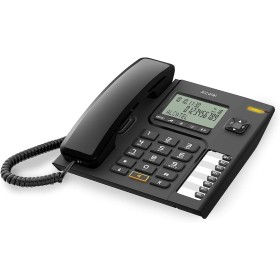 Alcatel Temporis 76- Teléfono Sobremesa con Cable, Color Negro
