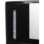 Princess 246031 - Cafetera con filtro permanente compacta, 1,25 L, 750 W, acero inoxidable, jarra de cristal para 12 tazas