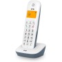 SPC Air – Teléfono Fijo inalámbrico con Pantalla iluminada, identificador de Llamadas, Agenda 20 contactos, Modo Mute, 5