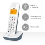 SPC Air – Teléfono Fijo inalámbrico con Pantalla iluminada, identificador de Llamadas, Agenda 20 contactos, Modo Mute, 5