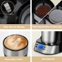 Aigostar Coffey - Cafetera de Goteo con taza aislada, Programable 24H, Pantalla LCD, 420 ml, Función AutoClean, Cafetera con