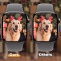 IQShield Protector de Pantalla para Apple Watch Series 10 46mm Cristal Templado, 3D Cobertura Completa, Sensible al Tacto, Sin