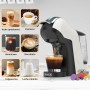 KOTLIE 19Bar Cafetera Espresso de Cápsulas Multifunción para Nespresso/Dolce Gusto/LAV*ZZA MIO y Cápsulas de Café Molido/ESE
