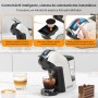 KOTLIE 19Bar Cafetera Espresso de Cápsulas Multifunción para Nespresso/Dolce Gusto/LAV*ZZA MIO y Cápsulas de Café Molido/ESE