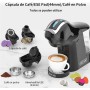 KOTLIE 19Bar Cafetera Espresso de Cápsulas Multifunción para Nespresso/Dolce Gusto/LAV*ZZA MIO y Cápsulas de Café Molido/ESE