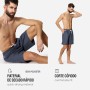 Ladeheid Bañador Hombre, Short de Natación con Secado Rápido, Forro de Malla Interior, Pantalón Corto con Bolsillos Laterales y