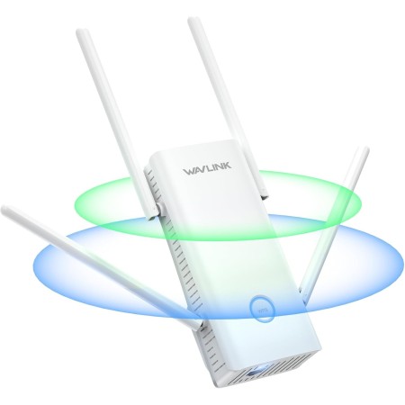 WAVLINK AX3000 - Extensor de Rango Wi-Fi 6 de Doble Banda, Amplificador de Extensor WiFi, repetidor WiFi con Puerto Gigabit,