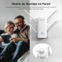 WAVLINK AX3000 - Extensor de Rango Wi-Fi 6 de Doble Banda, Amplificador de Extensor WiFi, repetidor WiFi con Puerto Gigabit,